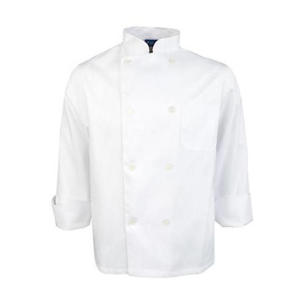 Kng XS White Long Sleeve Chef Coat 1434XS